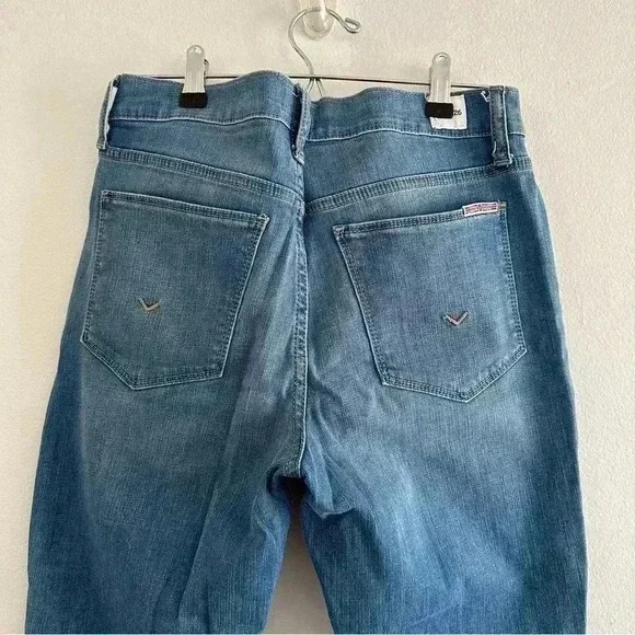 Hudson Natalie Midrise Slim Boyfriend Jeans Sz 26 - Picture 7 of 13